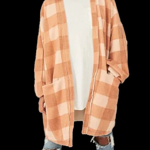NWT Free People Benji Cardi / Camel Combo - Picture 3 of 14